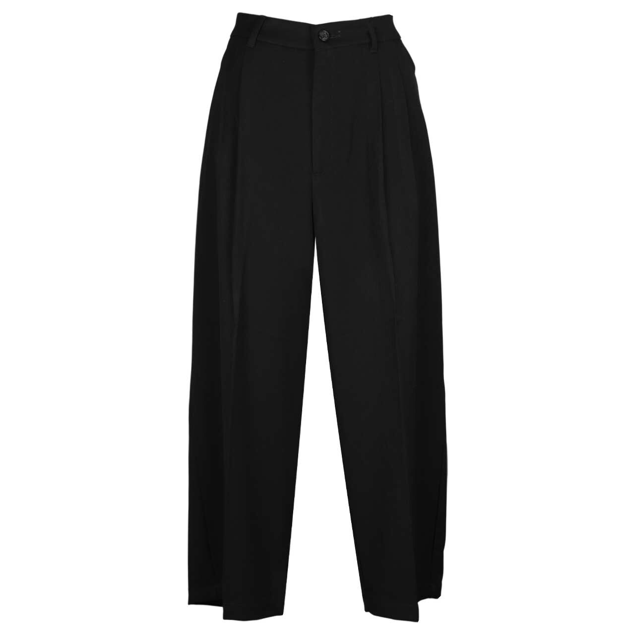 s.Oliver Barrel Leg Damen 7/8 Twill Hose black