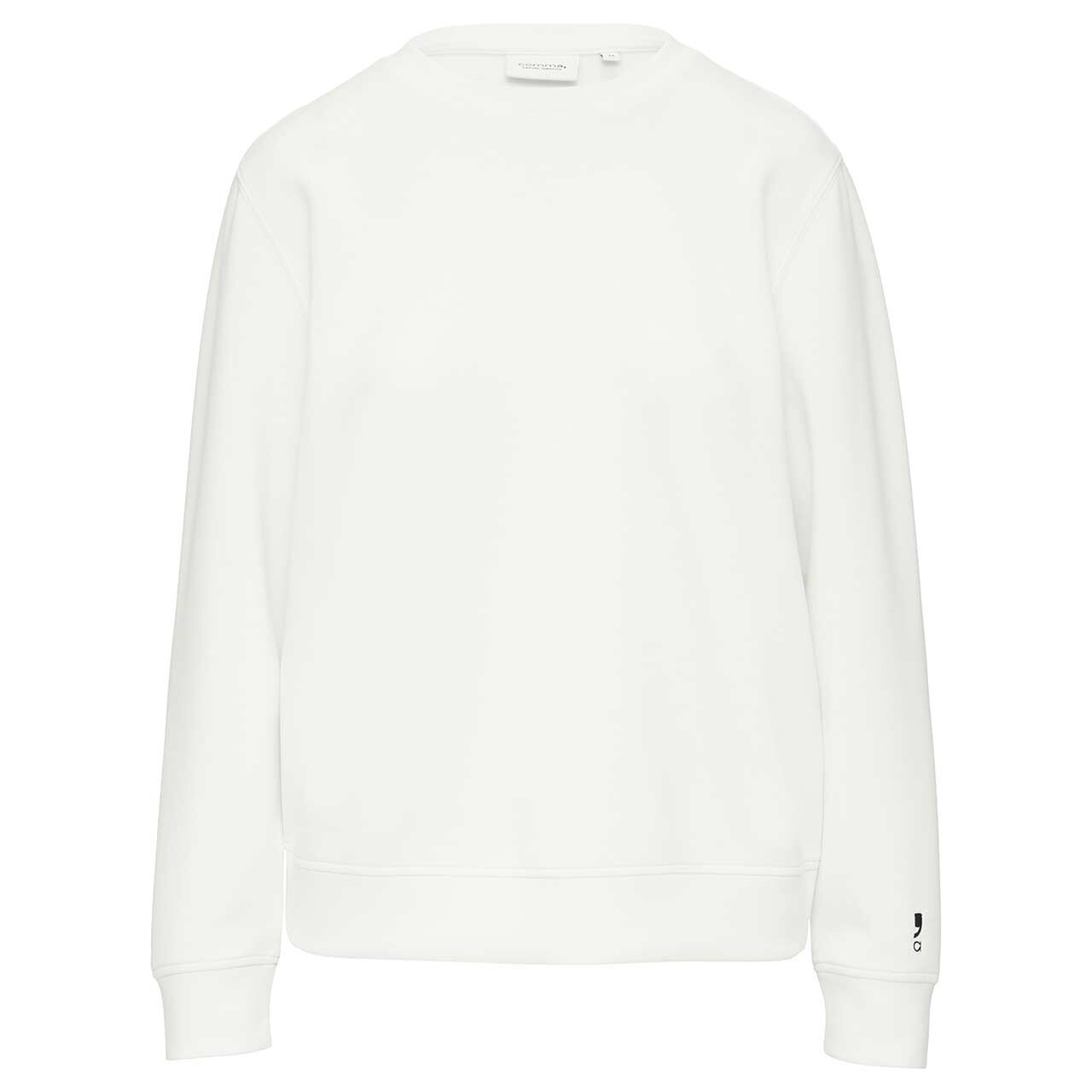 Comma Damen Sweatshirt white