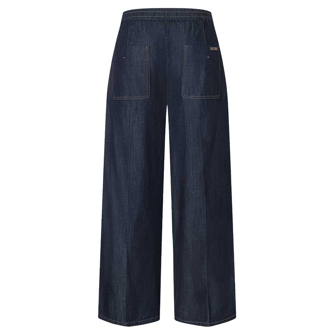 Stretch Damen 7/8 Jeans Culotte von MAC in Dunkelblau, Rückansicht