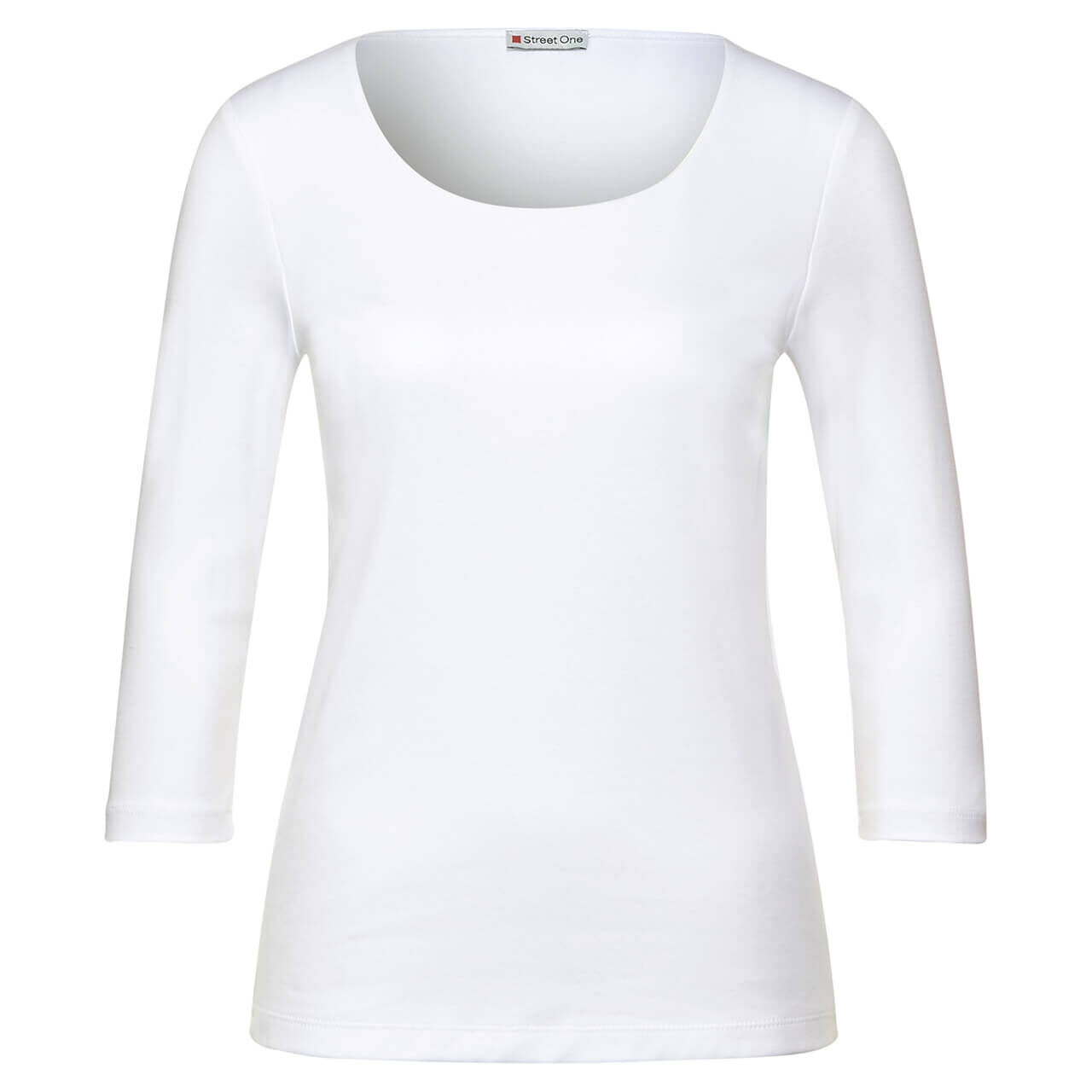 Street One Pania 3/4 Arm Shirt white