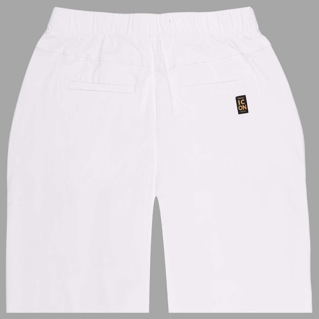 Damen 7/8 Jeans Heartbreaker von Senoritas ICON in Weiß, detaillierte Rückansicht