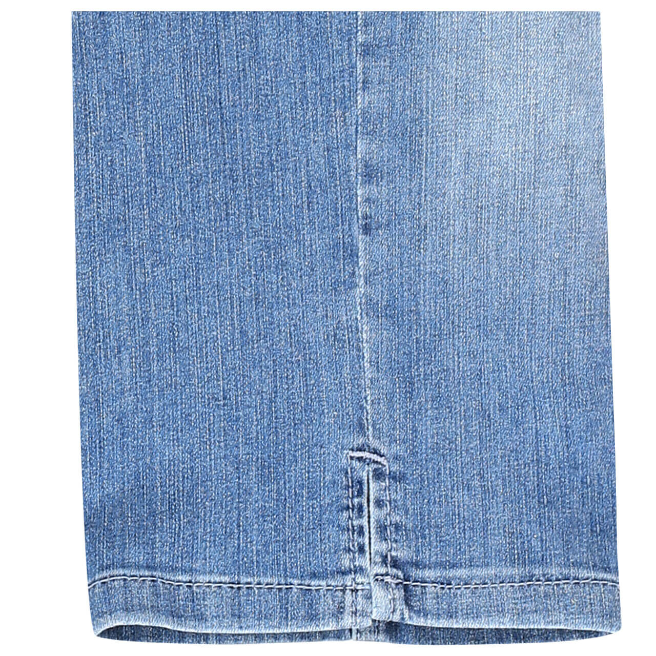 MAC Jeans Capri für Damen in Hellblau angewaschen, FarbNr.: D531