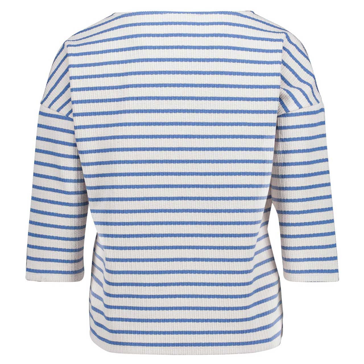 Damen 3/4 Arm Shirt von Betty Barclay in Blau gestreift, Rückansicht