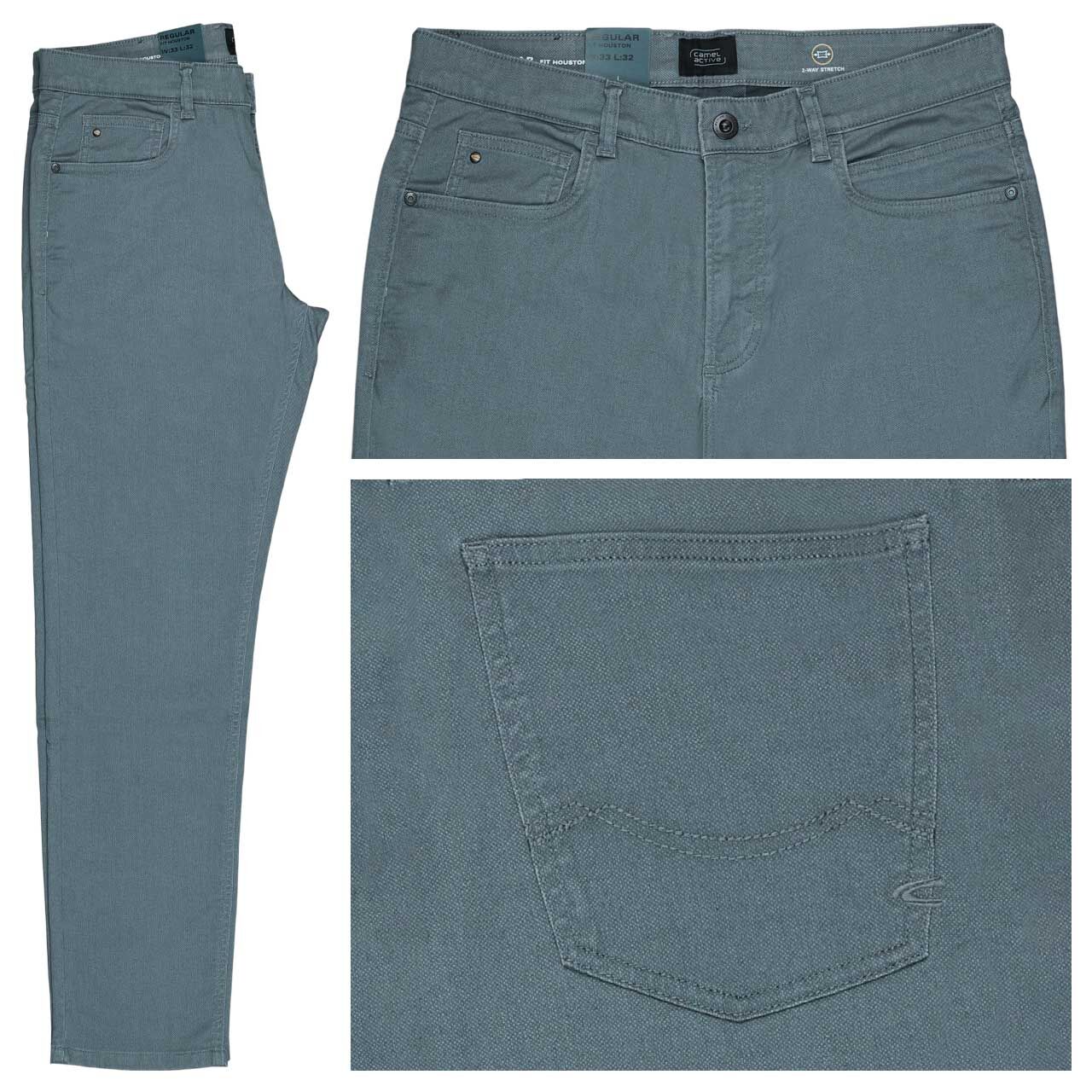 Camel active Houston Baumwollhose aqua blue