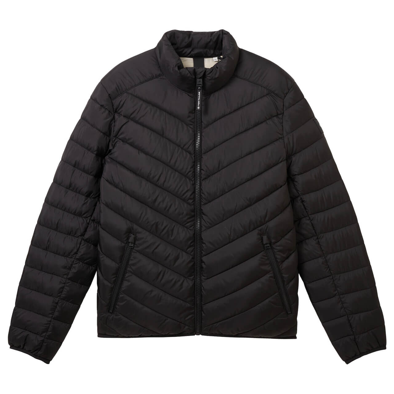 Tom Tailor Herren Jacke Light Weight Jacket black Tom Tailor Herren Jacke Light Weight Jacket black