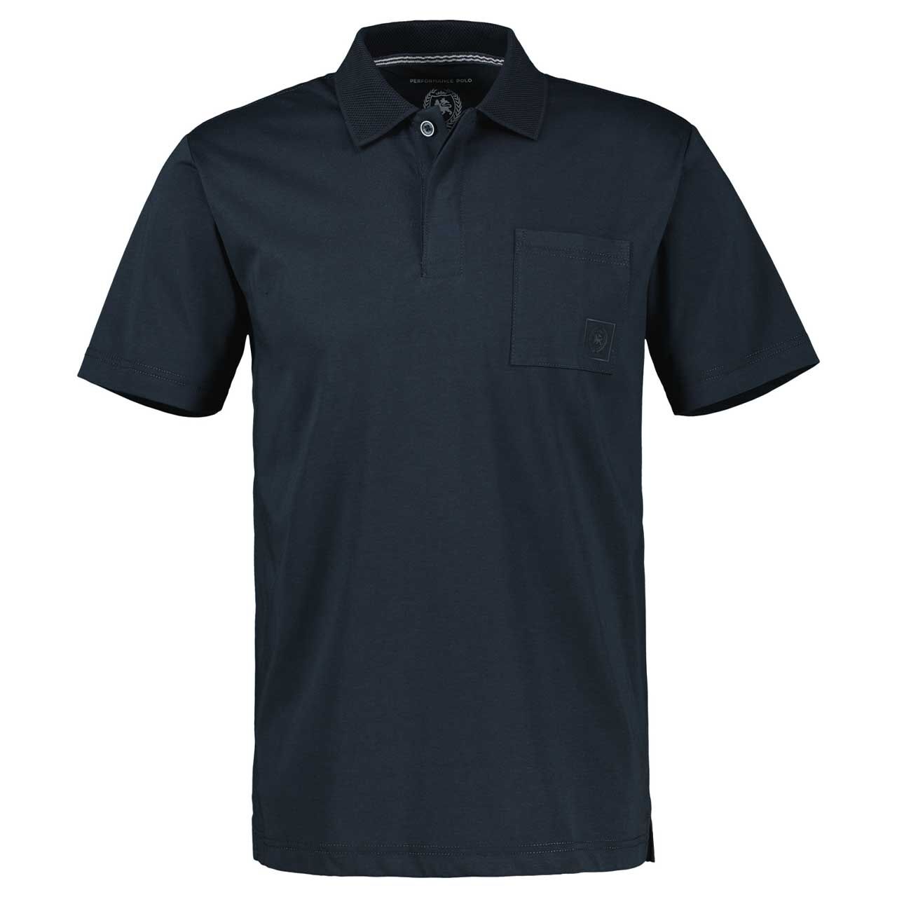 Lerros Herren Poloshirt classic navy cool dry