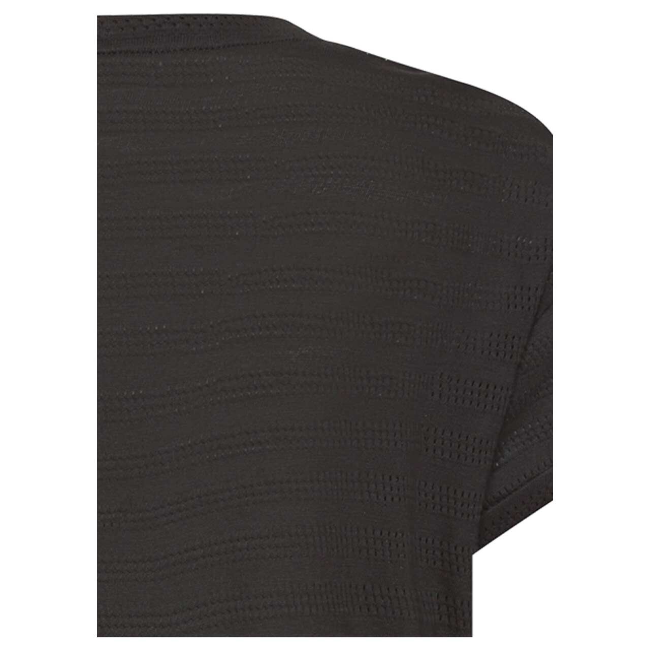 Damen T-Shirt von Camel active in Schwarz, detaillierte Rückansicht