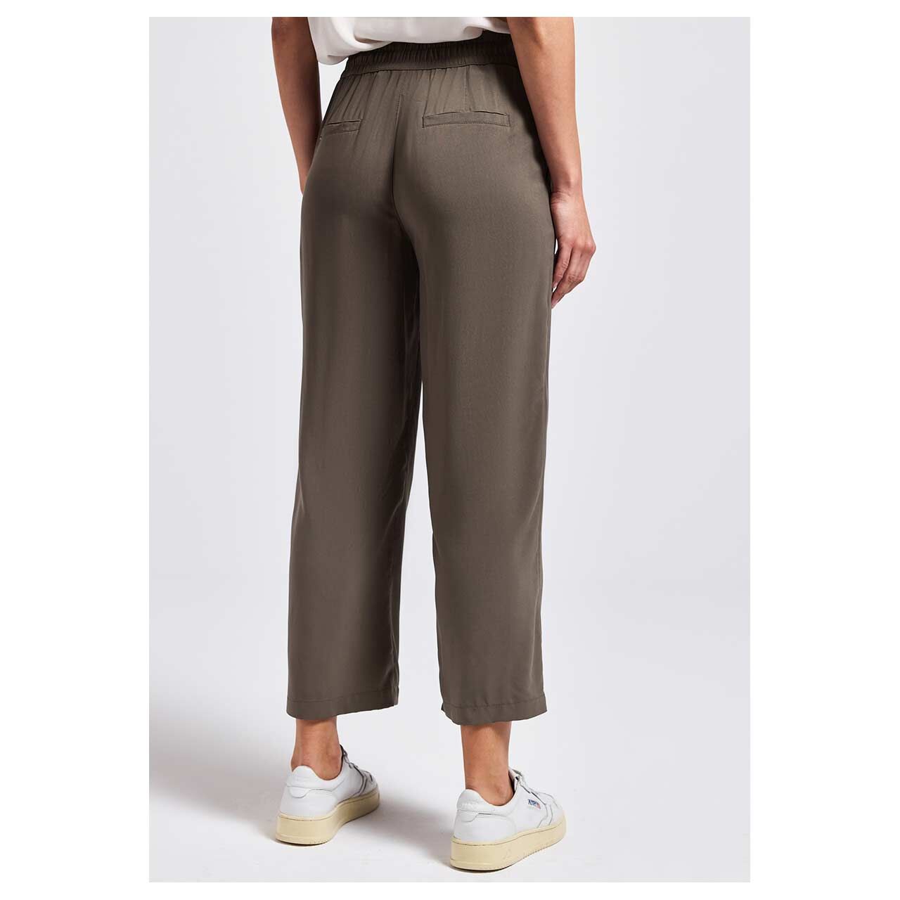 Street One Emee Wide Leg 7/8 Hose nomad brown