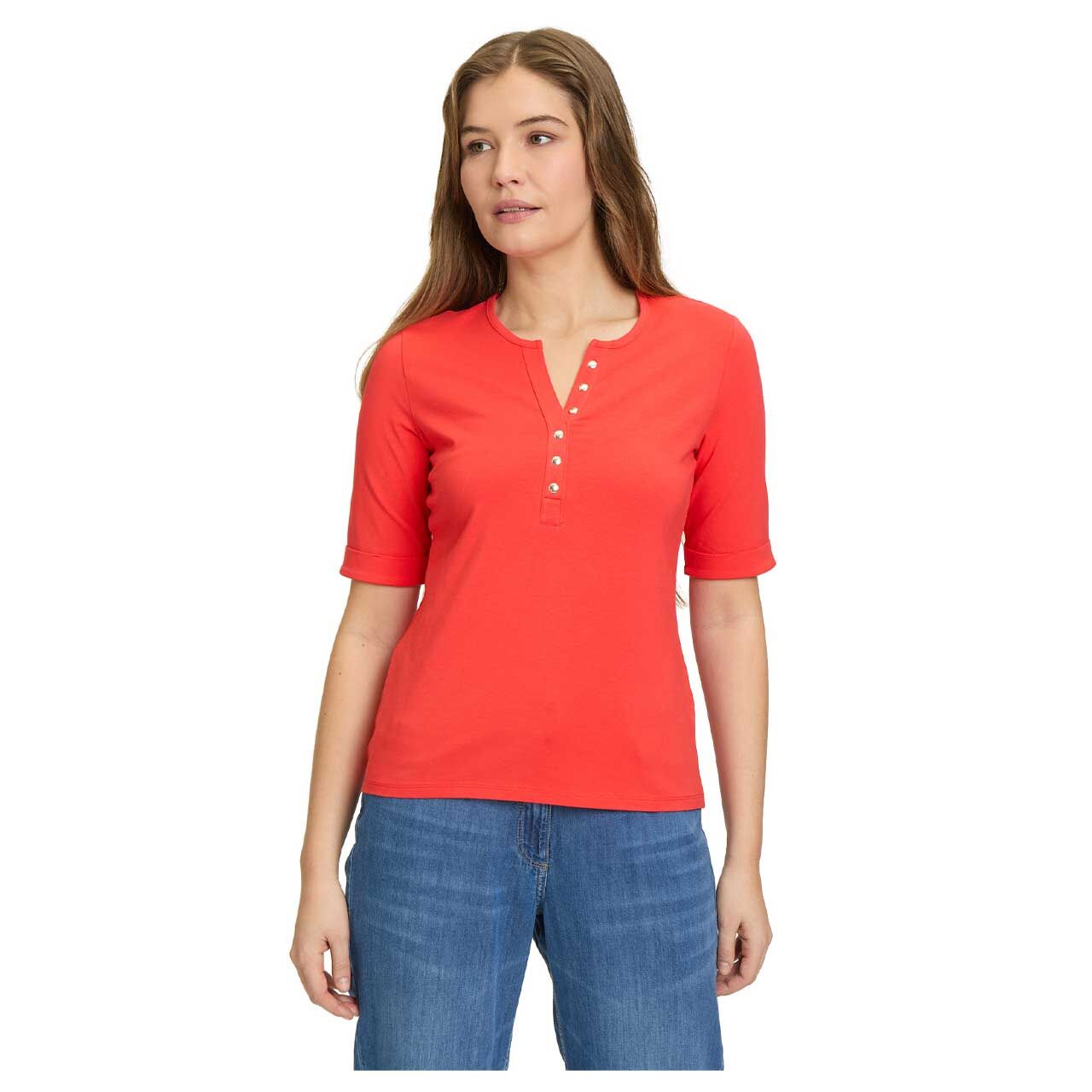 Betty Barclay Damen T-Shirt poppy red