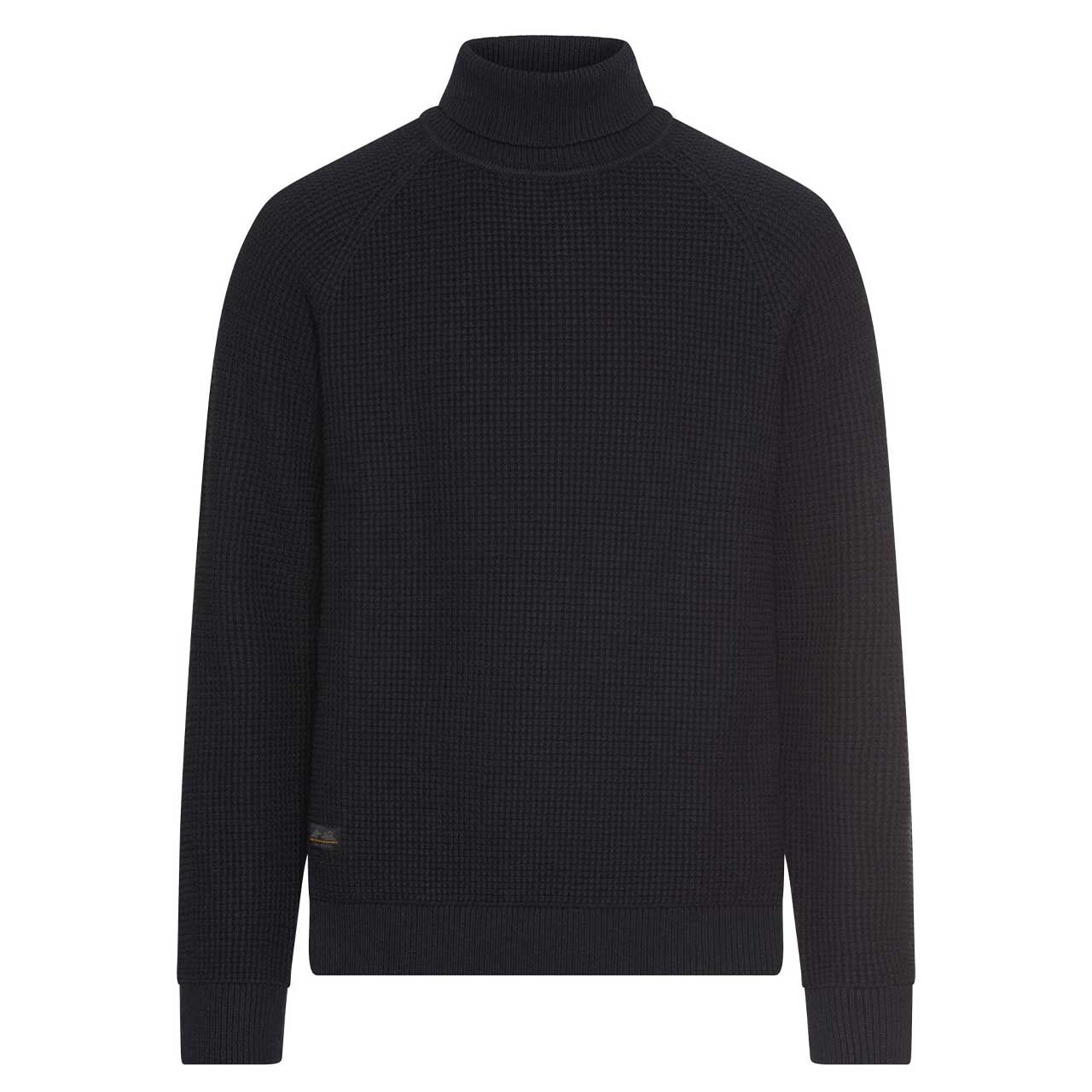 Camel active Herren Rollkragen Pullover dark navy