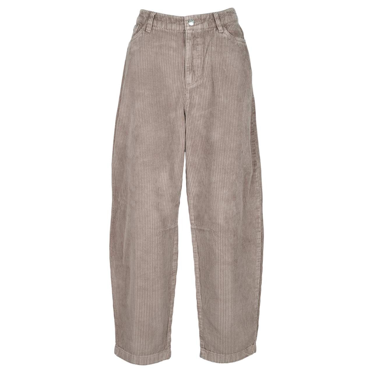 s.Oliver Barrel Leg Damen Ankle Cordhose sandy beige