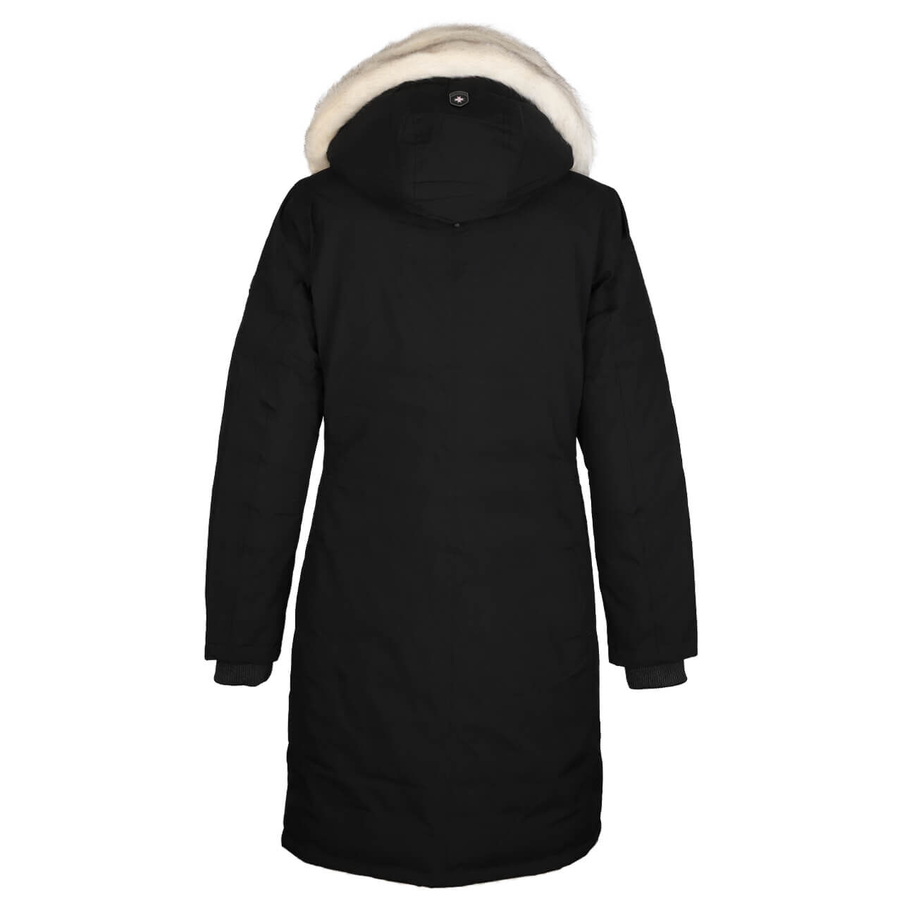 Damen Jacke Enterprise Classic Long von Wellensteyn in Schwarz, Rückansicht