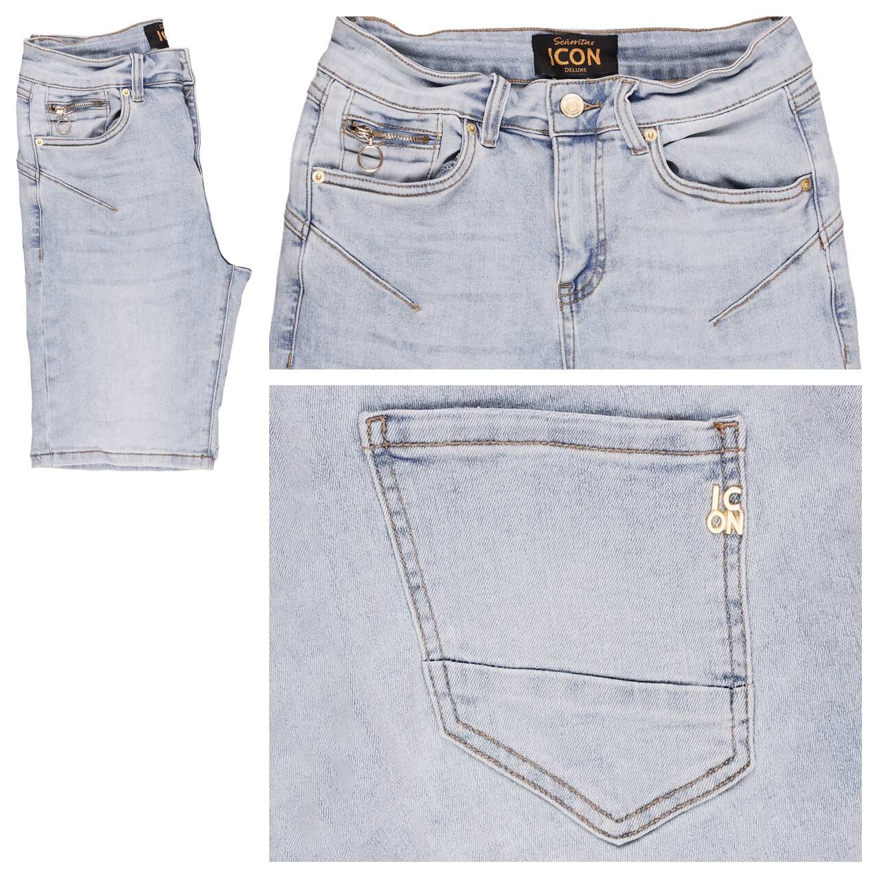 Senoritas ICON California Sunrise Jeans Shorts bleach