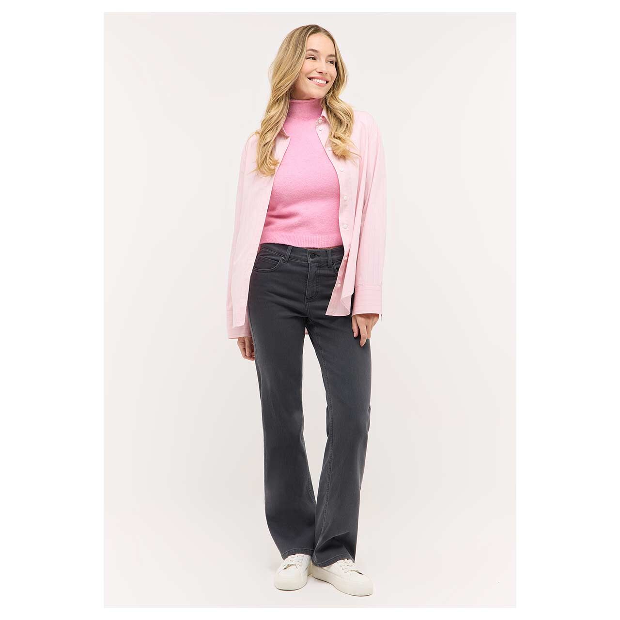 Angels Lara Jeans rinse grey thermo denim