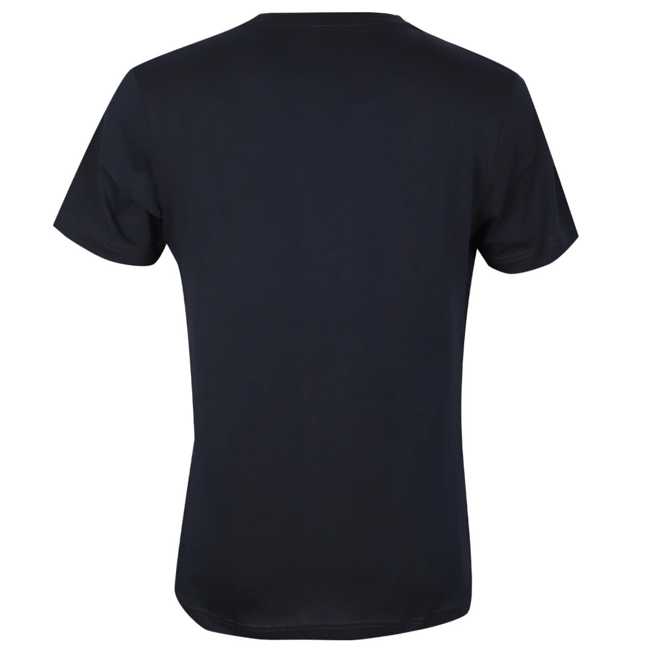 Lerros Herren Serafino T-Shirt navy printed