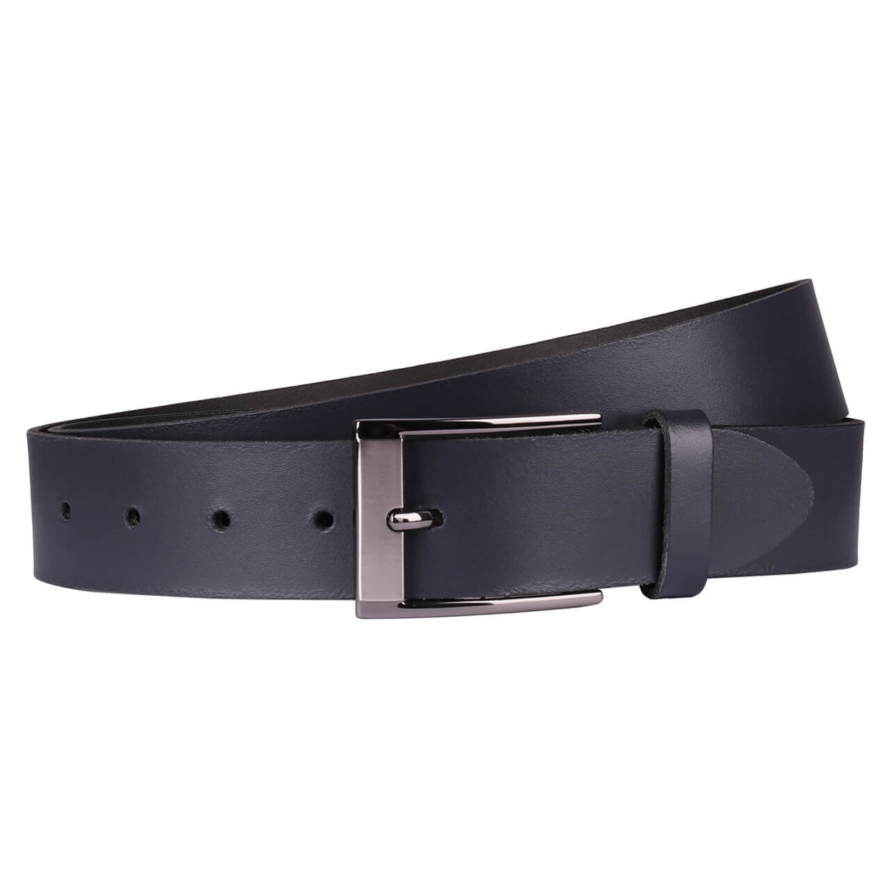 Bernd Götz Herren Basic Ledergürtel marine Bernd Götz Herren Basic Ledergürtel marine