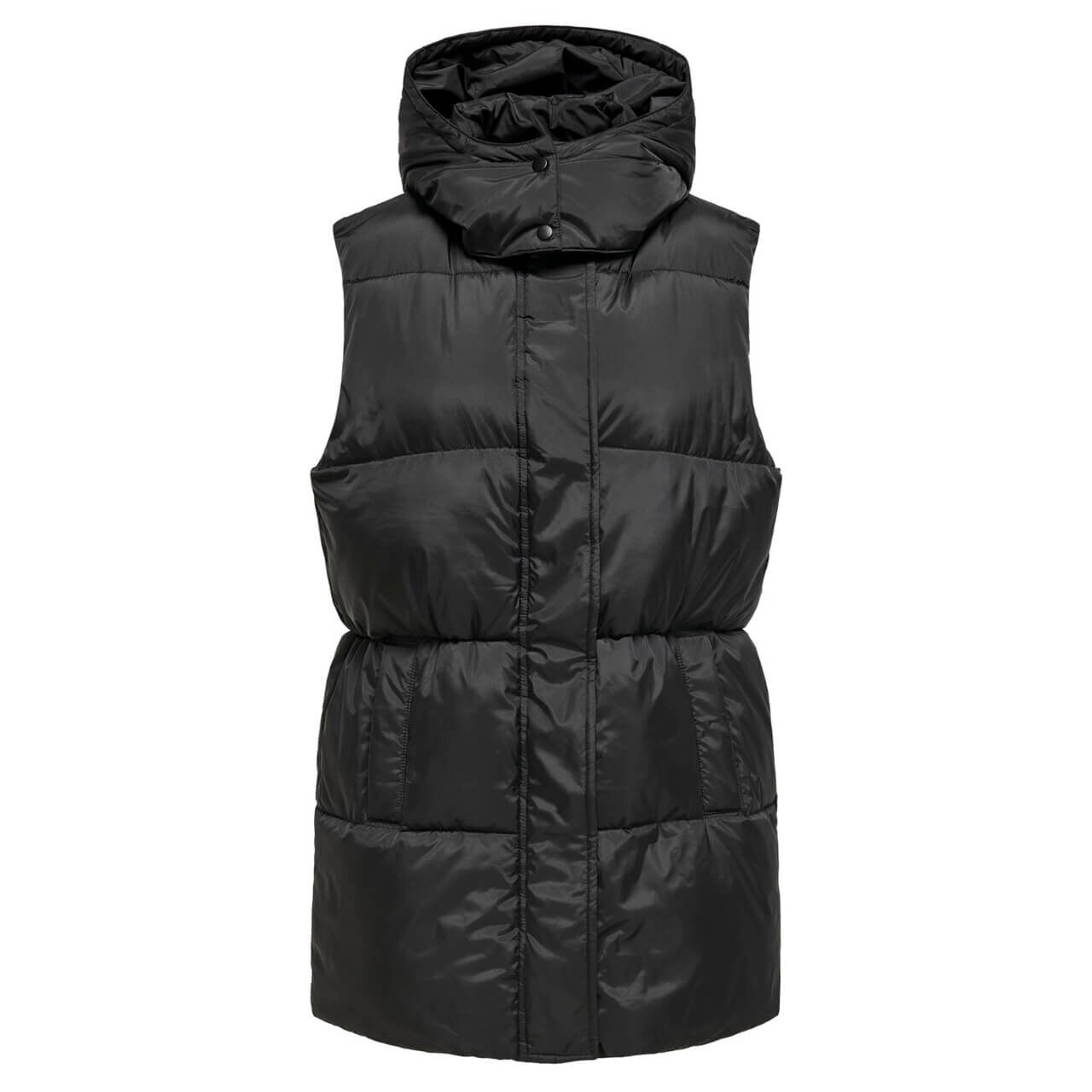 only-weste-onldemy-padded-waistcoat-otw-nos-schwarz-177911-ansicht-05 Only Demy Padded Waistcoat Weste für Damen in Schwarz, FarbNr.: 177911
