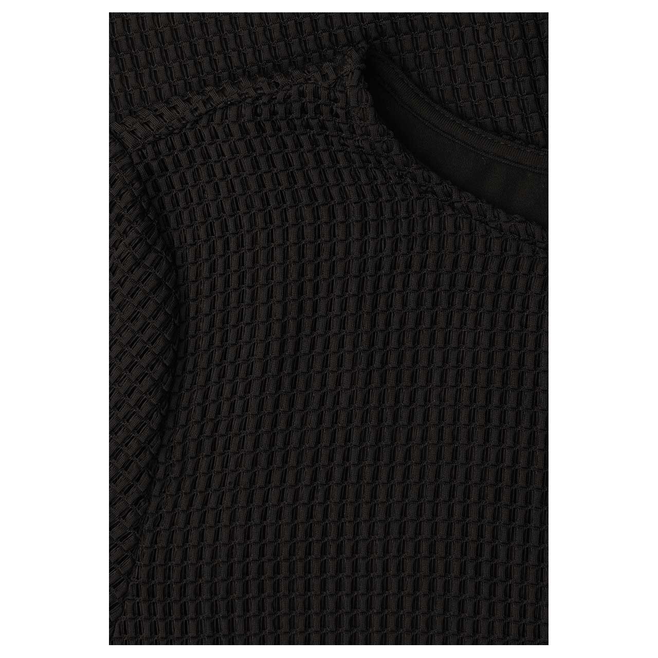 Street One Damen T-Shirt Mesh black