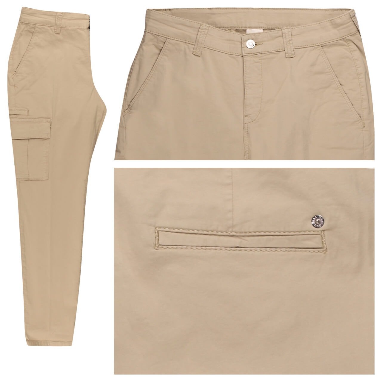 MAC Rich Cargo 7/8 Chino Baumwollhose golden terra MAC Rich Cargo 7/8 Chino Baumwollhose golden terra