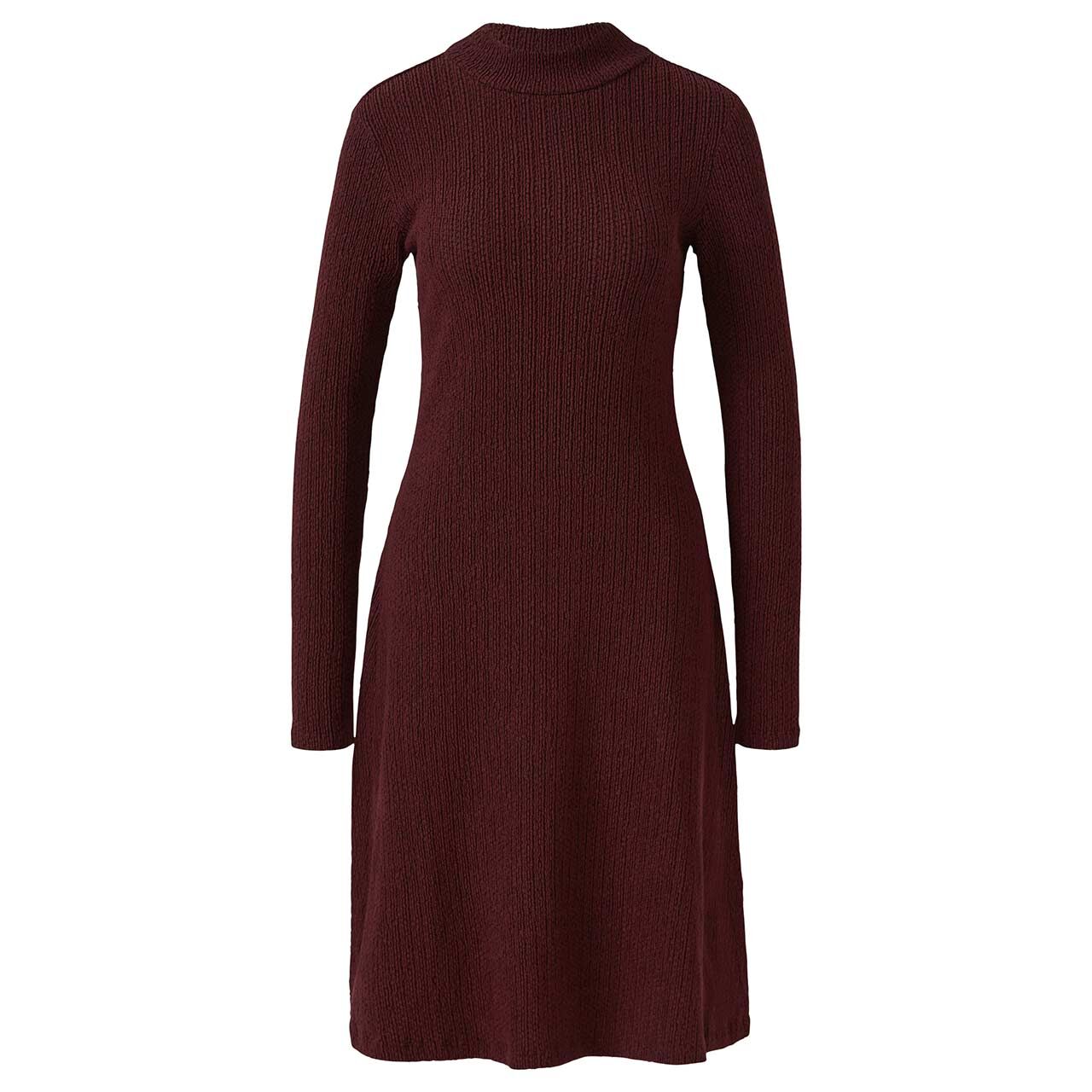 s.Oliver Damen Langarm Kleid dark merlot
