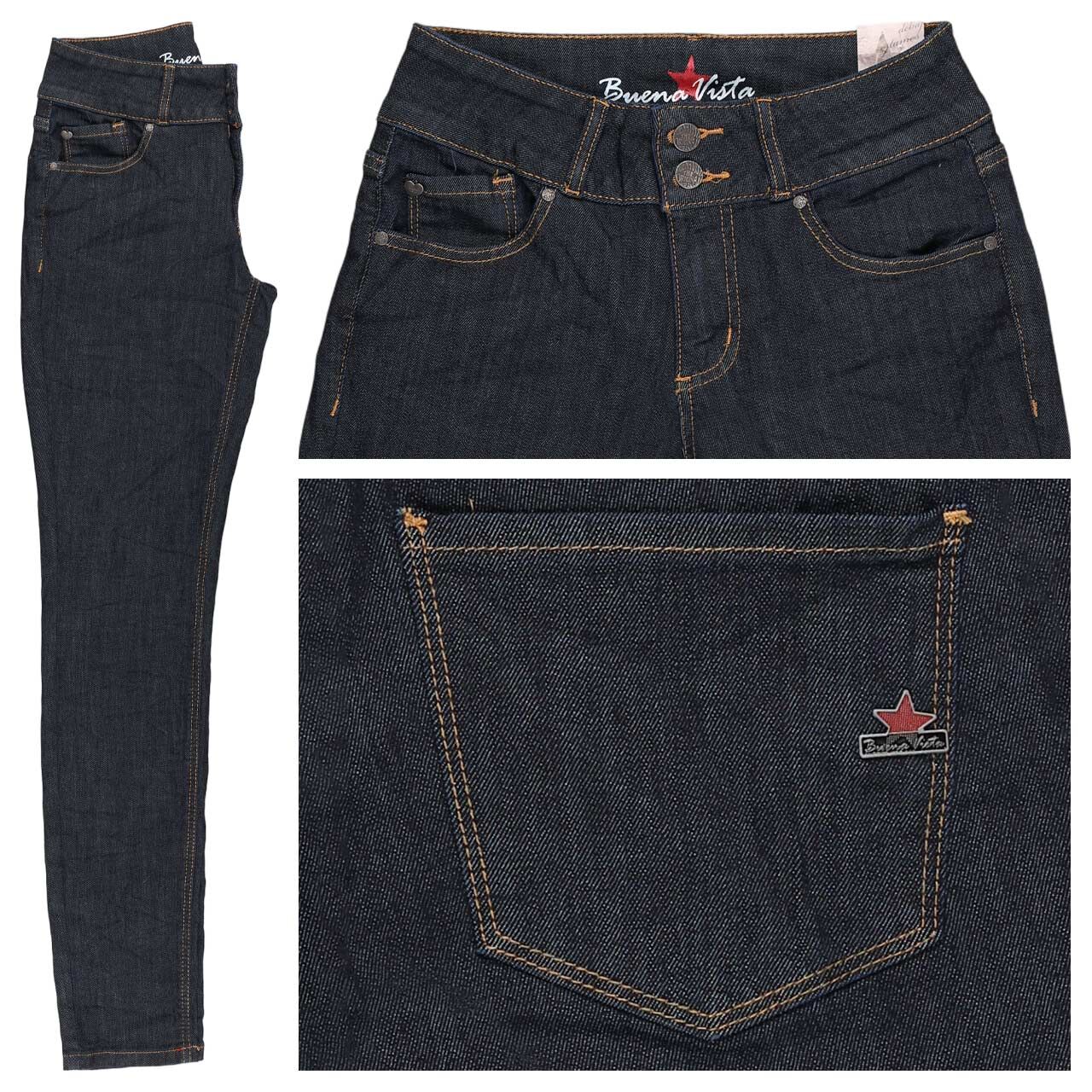 Buena Vista Tummyless Stretch Denim Jeans raw denim