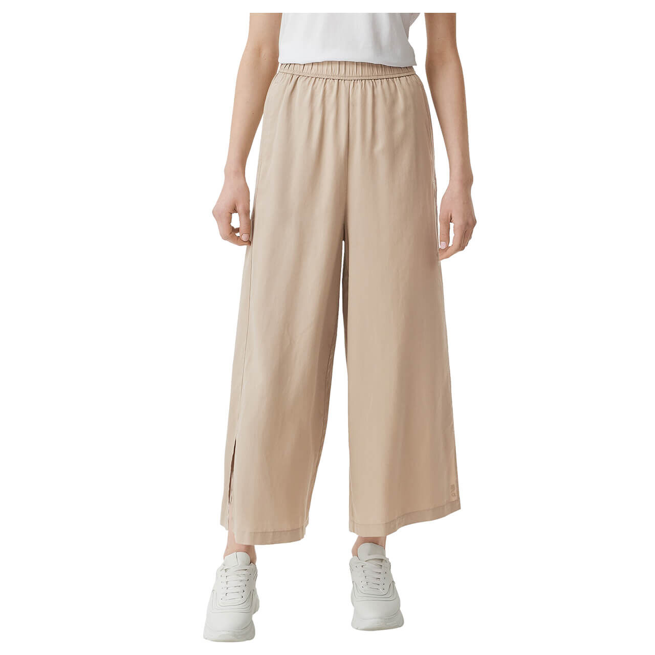 Comma Damen 3/4 Culotte Hose sand