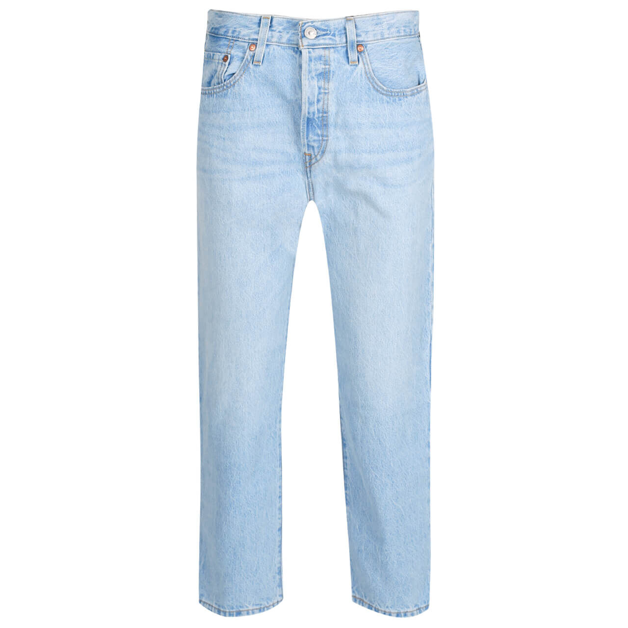Levis Jeans 501 Cropped 7/8 für Damen in Hellblau, FarbNr.: 0124