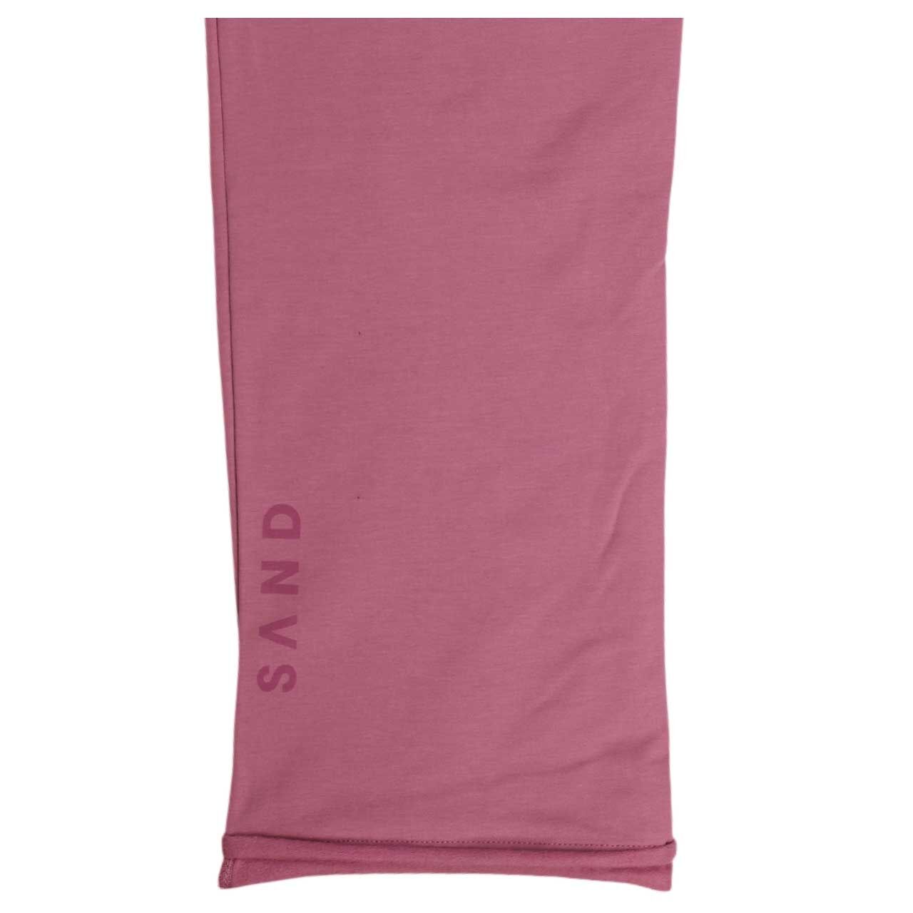 Damen Baumwollhose Bekka von Elbsand in Rosa, Detailansicht Saum