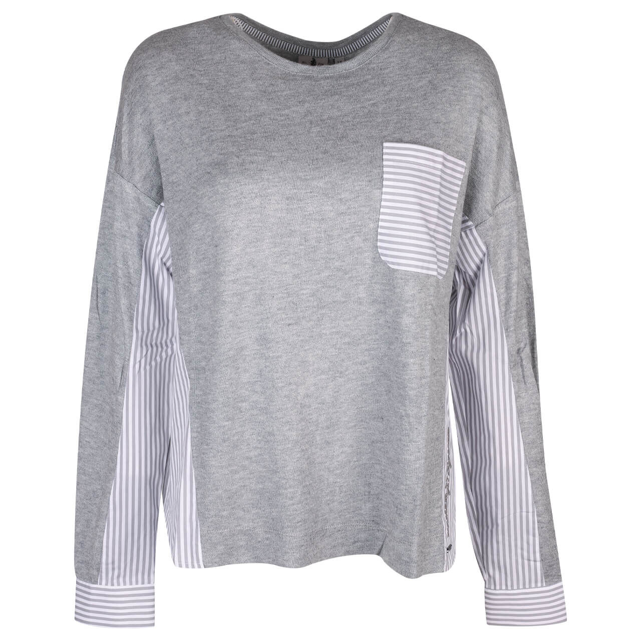 Soquesto Damen Langarm Shirt platinum grey