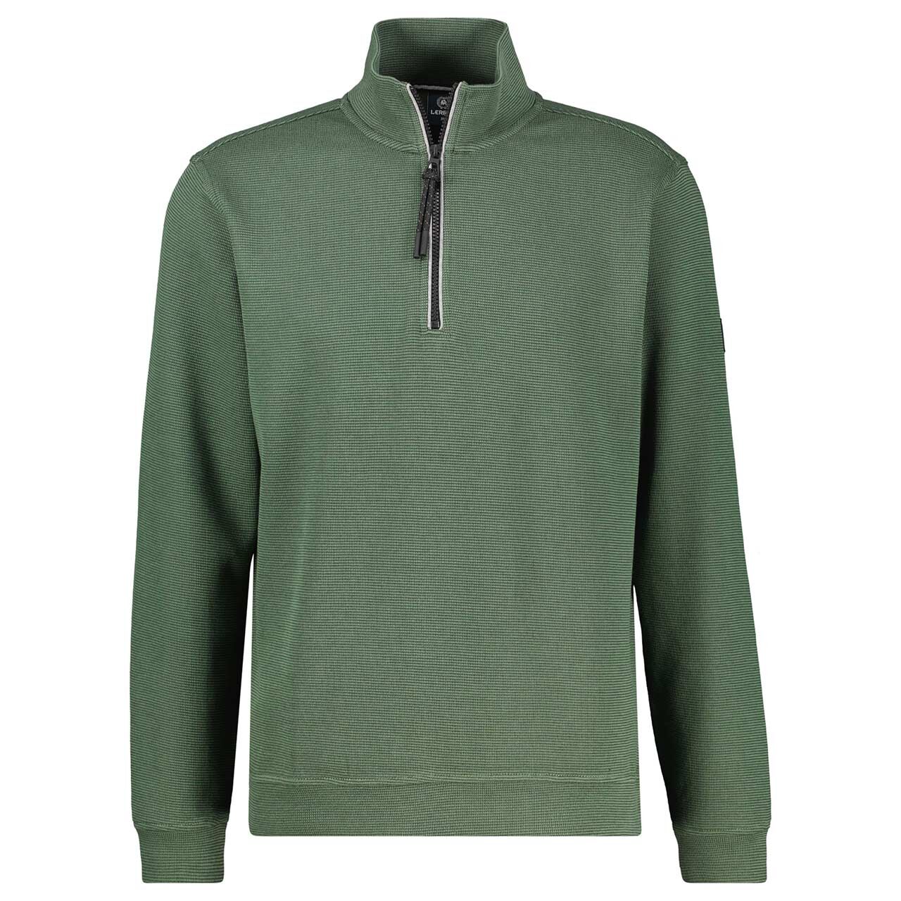 Lerros Herren Sweatshirt Troyer moss green