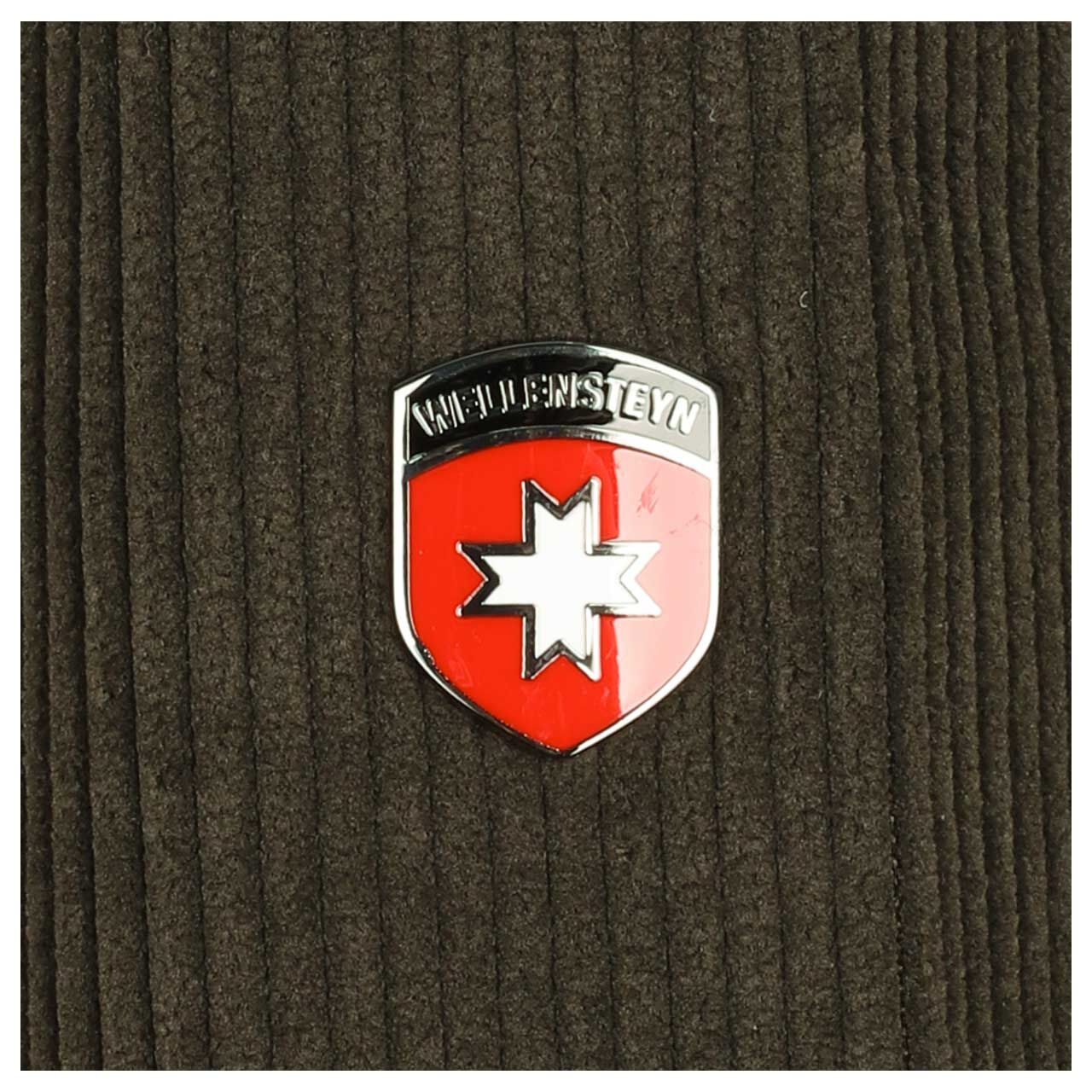 Herren Jacke Zinger Men von Wellensteyn in Dunkelgrün, Detailansicht Logo