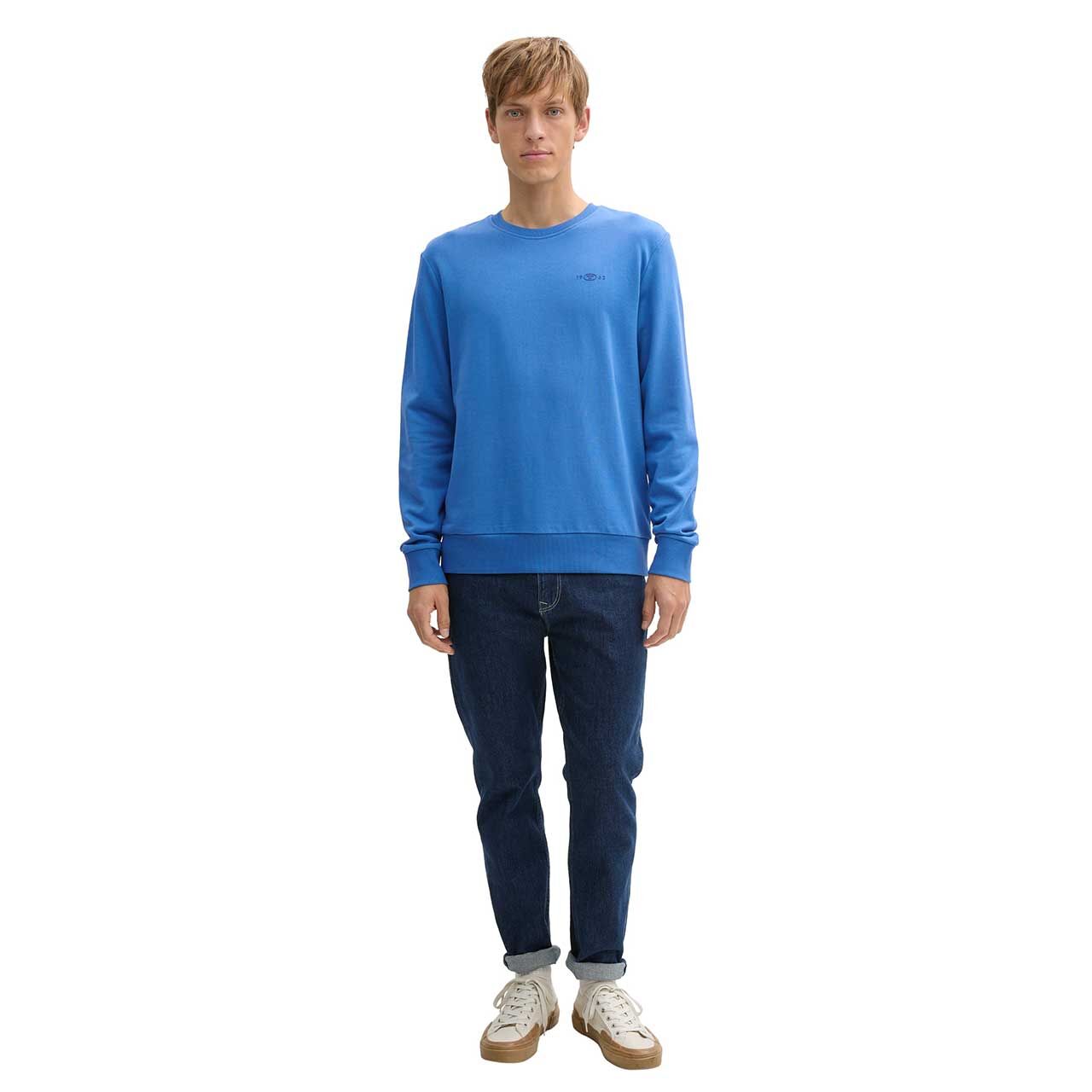 Tom Tailor Herren Pullover sapphire blue
