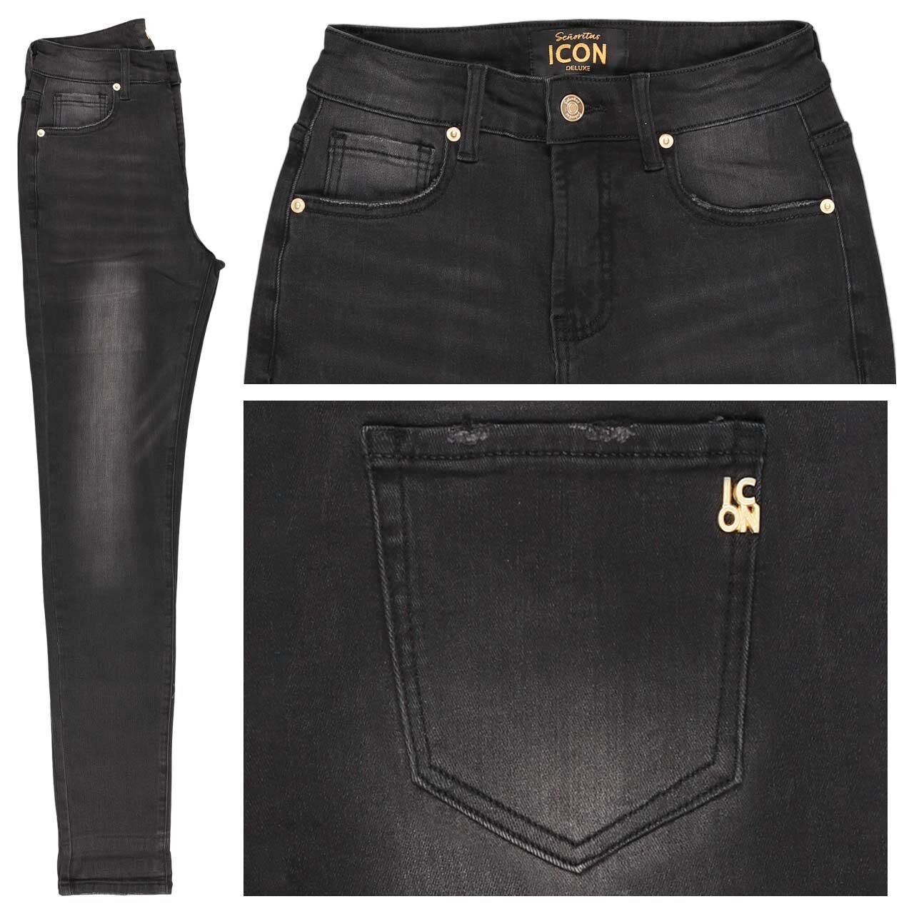 Senoritas ICON Roadstar Jeans used black