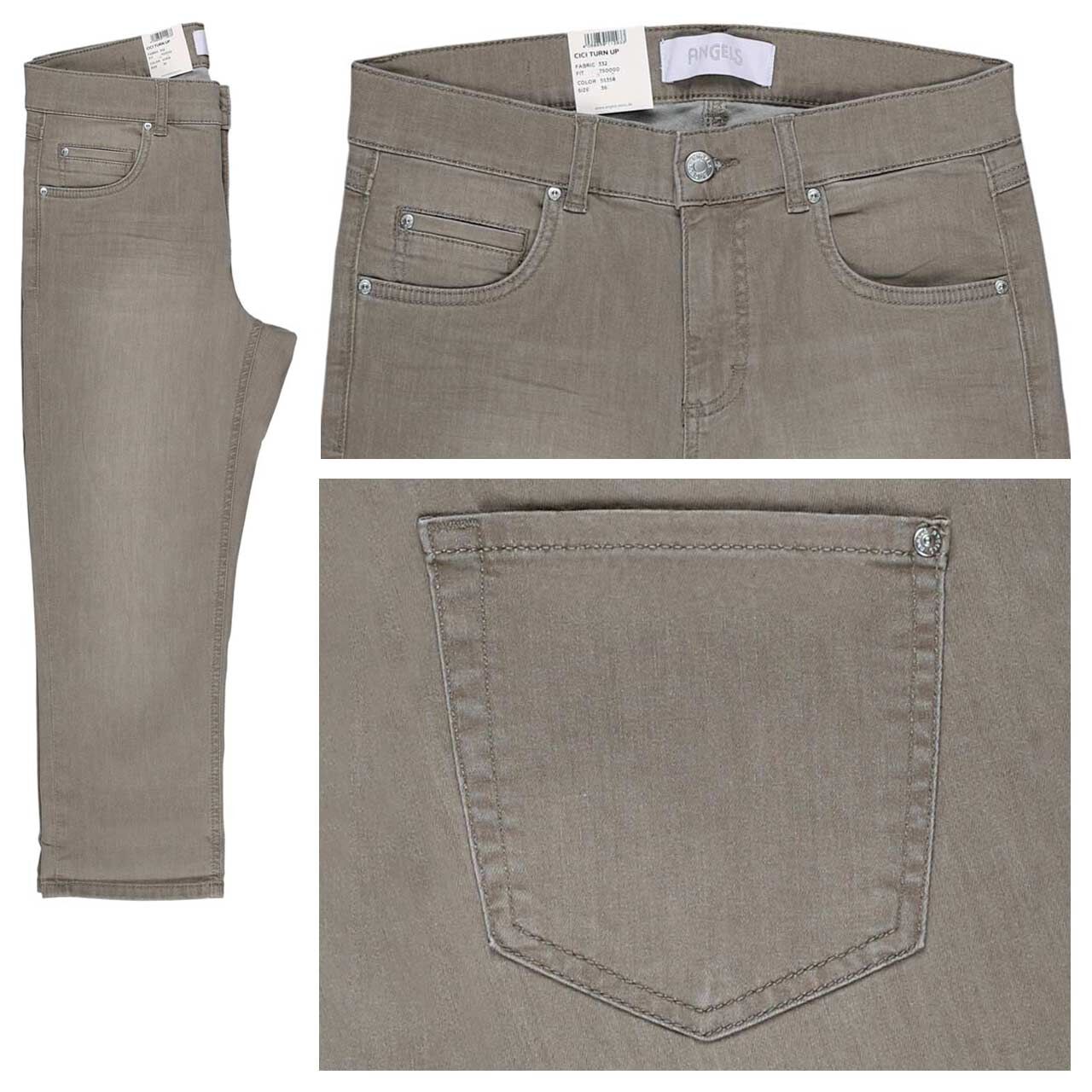 Angels Cici TU 3/4 Jeans light khaki used