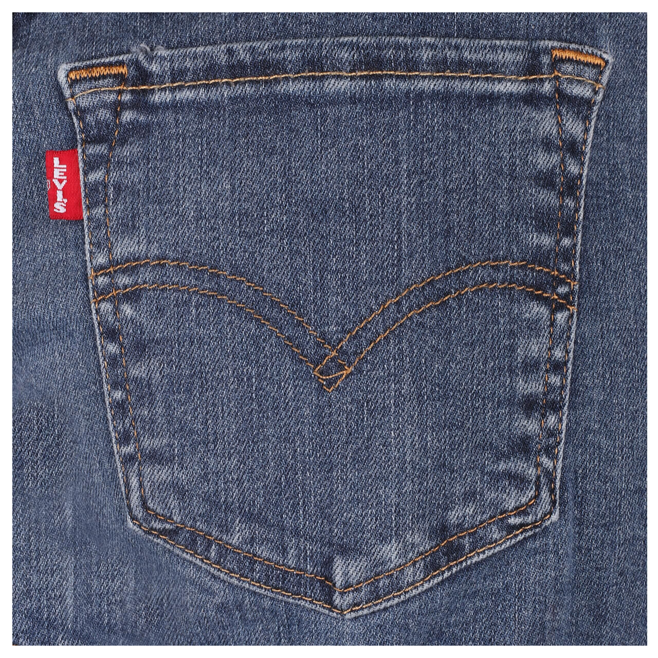 Levi's® 711 Damen Jeans Skinny blue wave mid