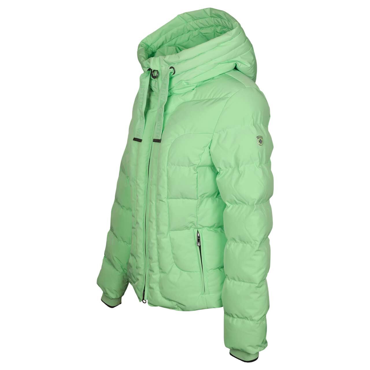 Damen Jacke Belvitini Short von Wellensteyn in Neongrün, Seitenansicht
