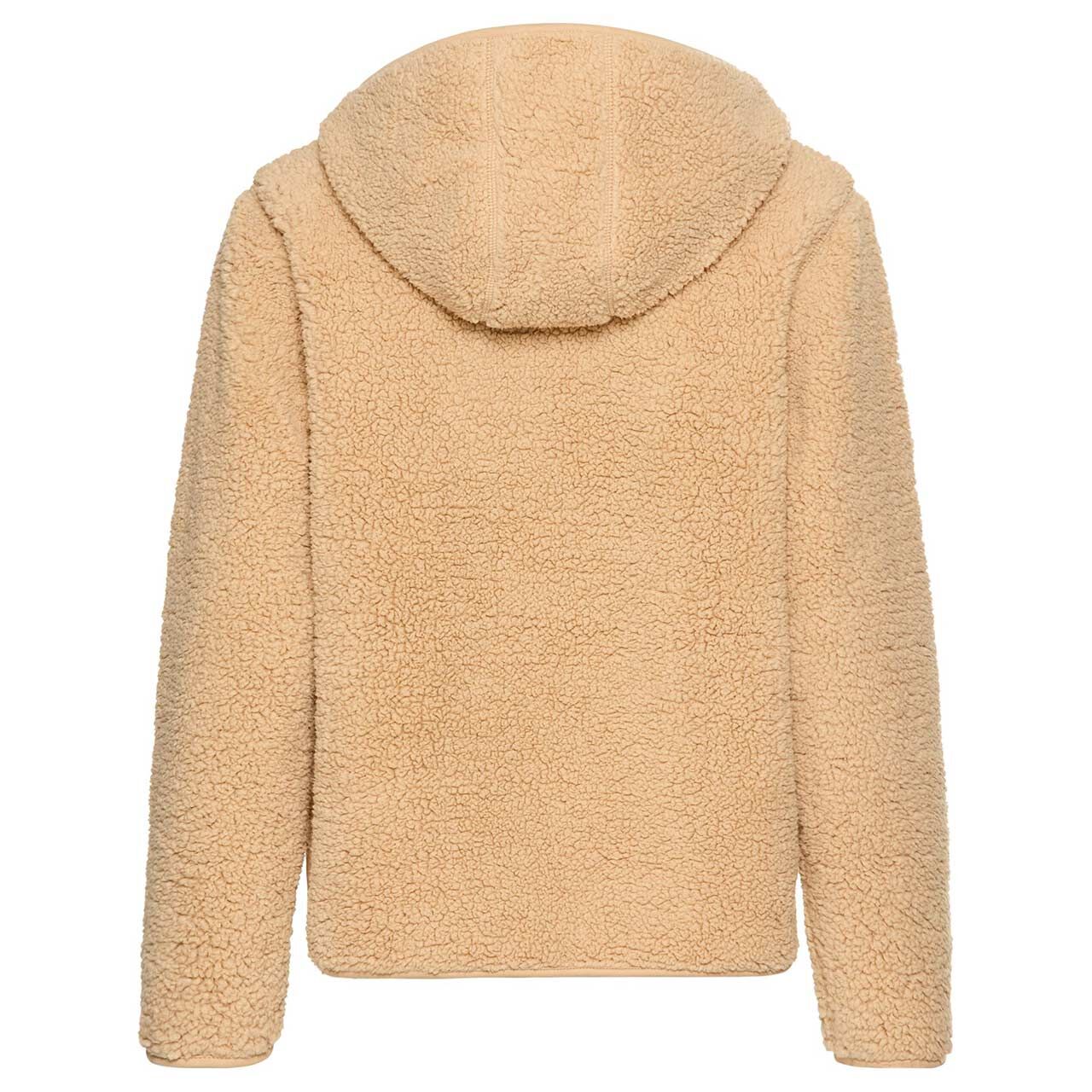 Damen Hoodie Teddy Sweatshirt von Camel active in Hellbraun, Rückansicht