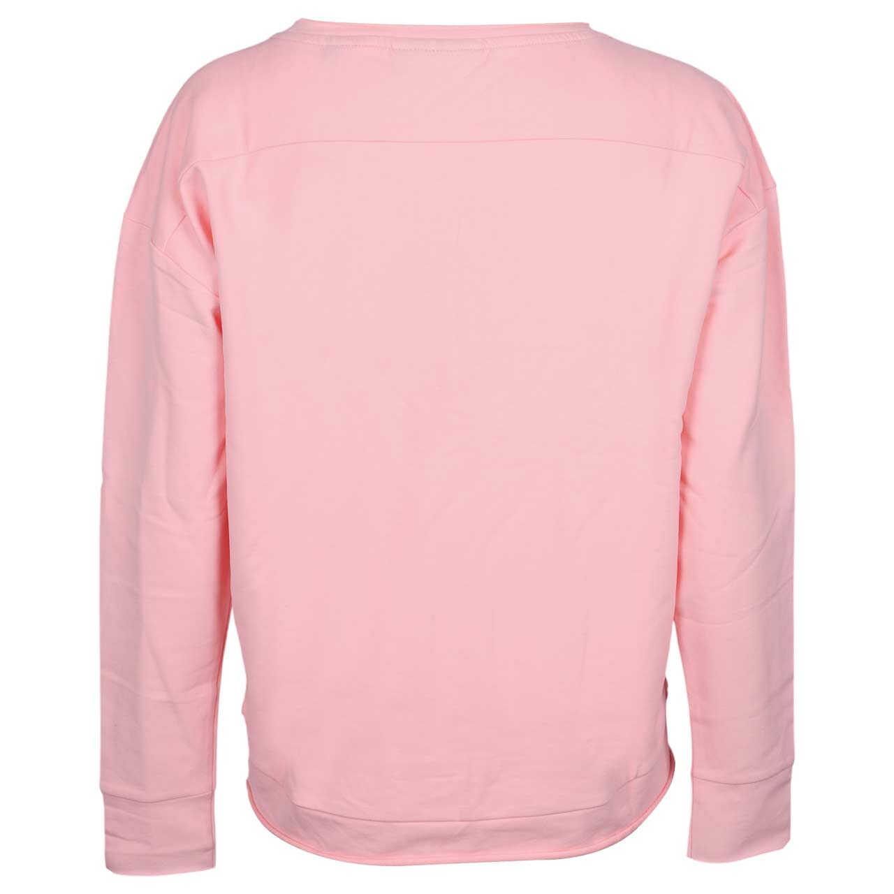 Damen Sweatshirt Ritva von Elbsand in Rosa, Rückansicht