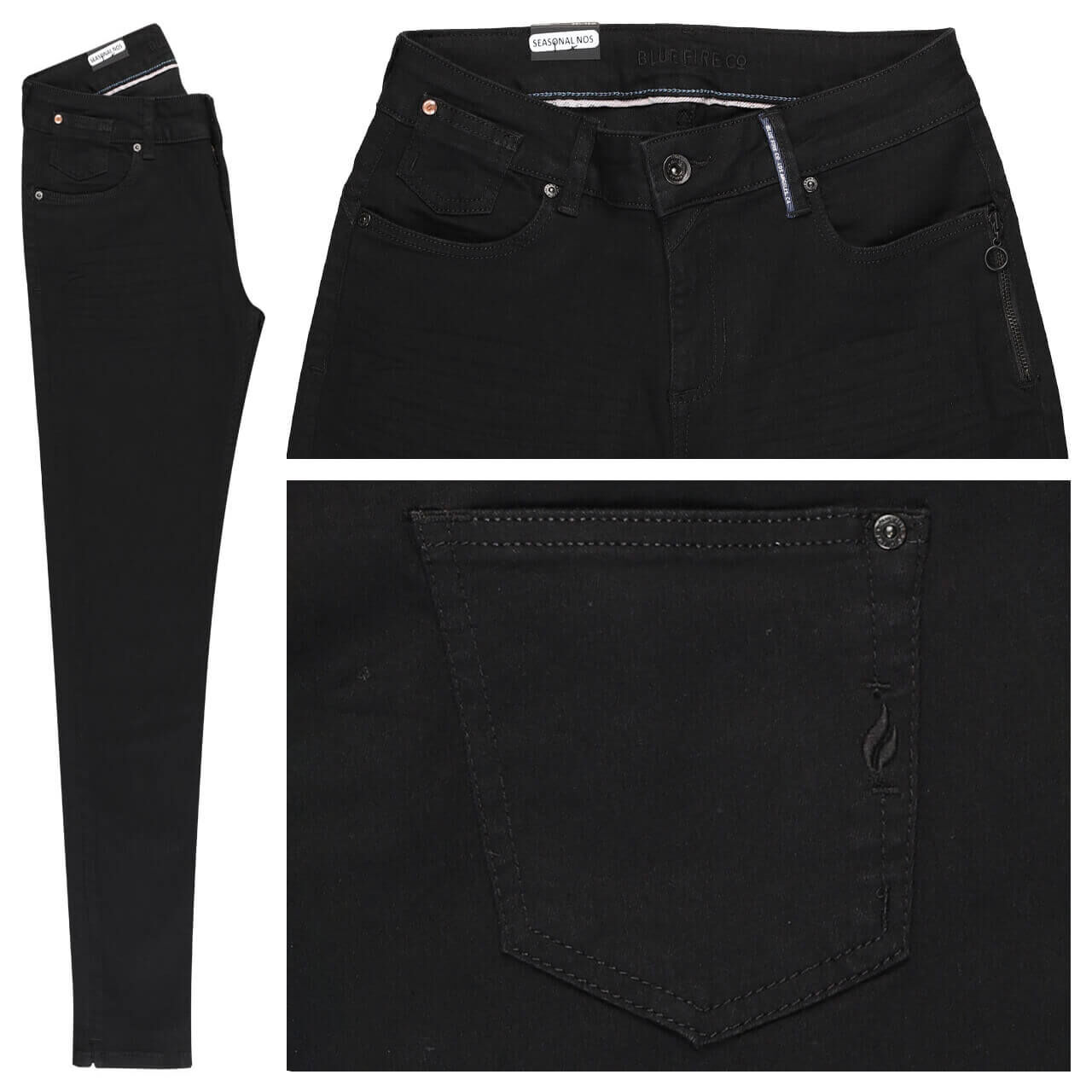 Blue Fire Chloe Jeans black Blue Fire Chloe Jeans black
