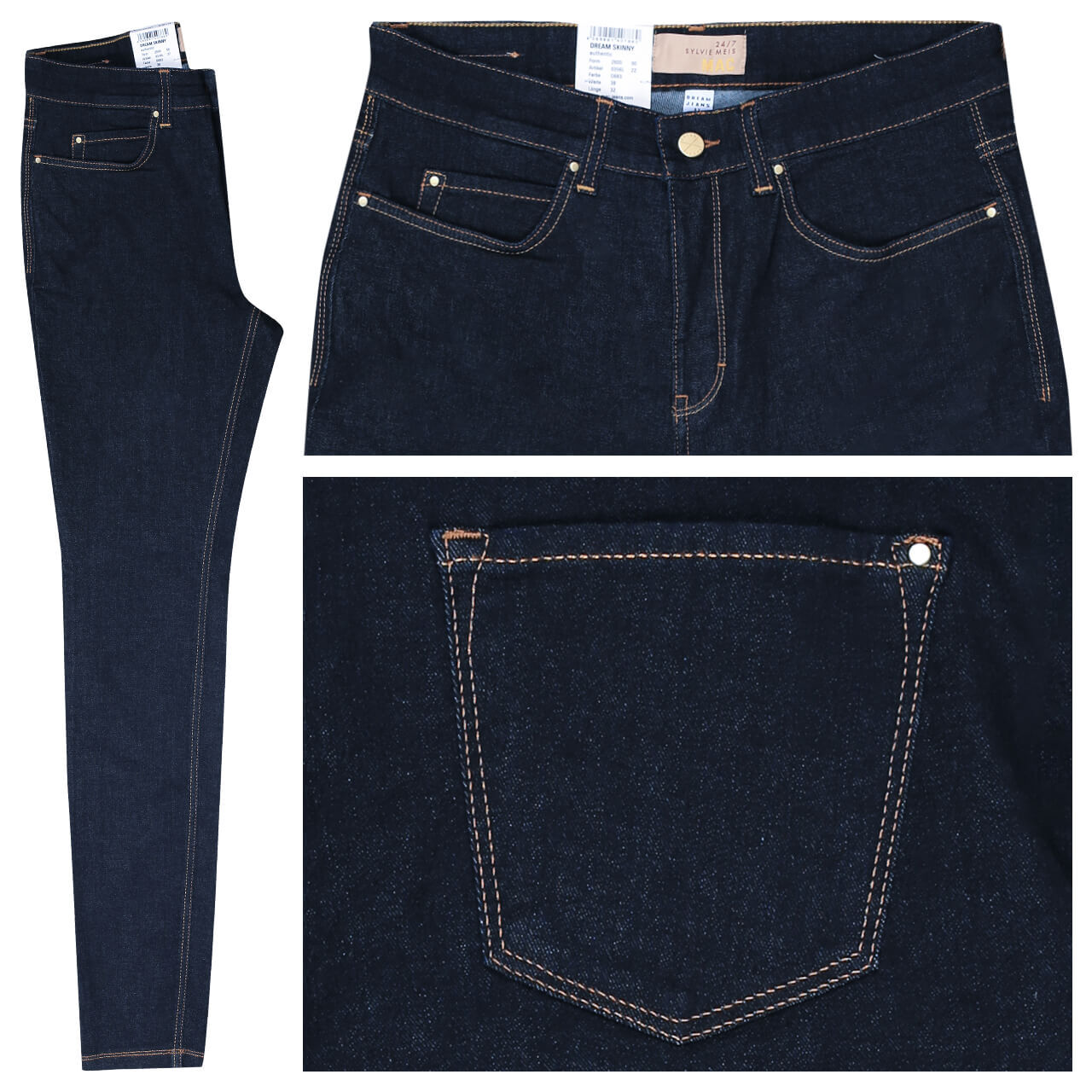 MAC x Sylvie Meis Dream Skinny Jeans fashion rinse