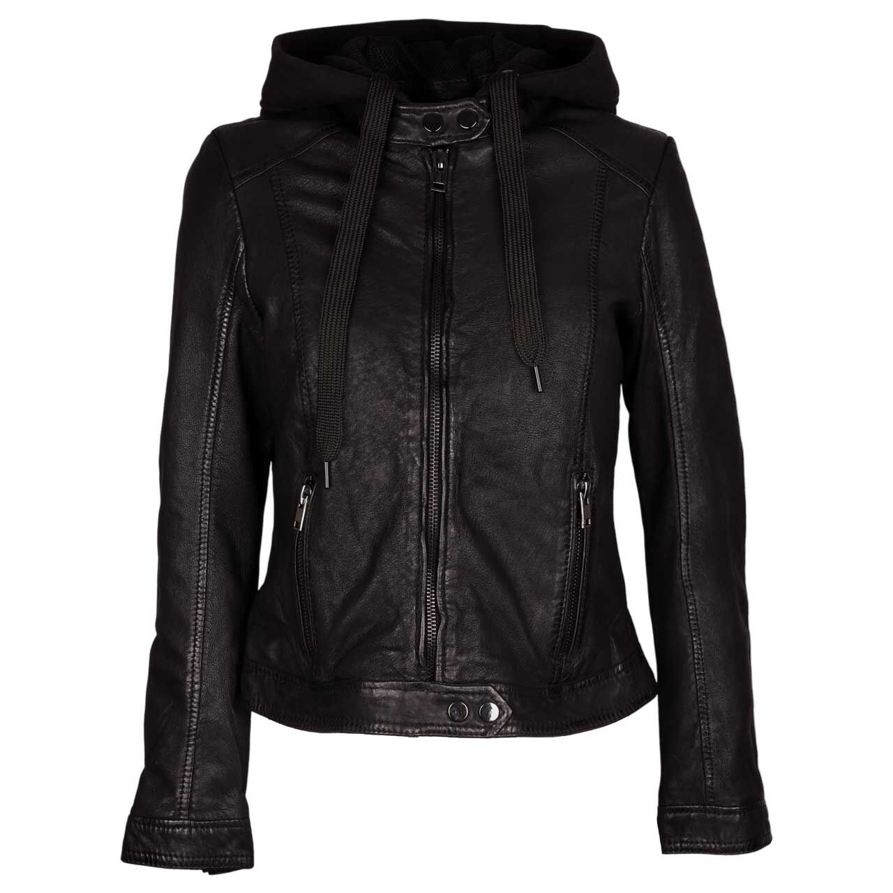 Mauritius Damen Lederjacke Alyka black
