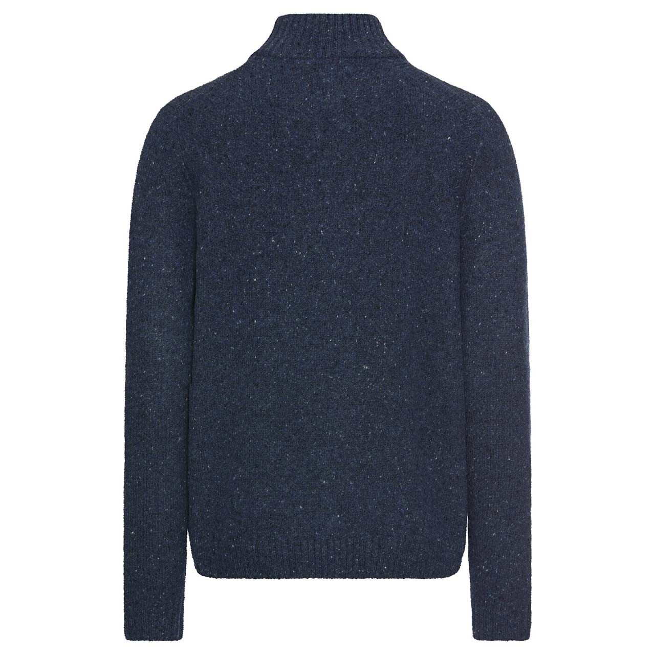 Herren Pullover Troyer von Camel active in der Farbe Dunkelblau meliert, Rückansicht