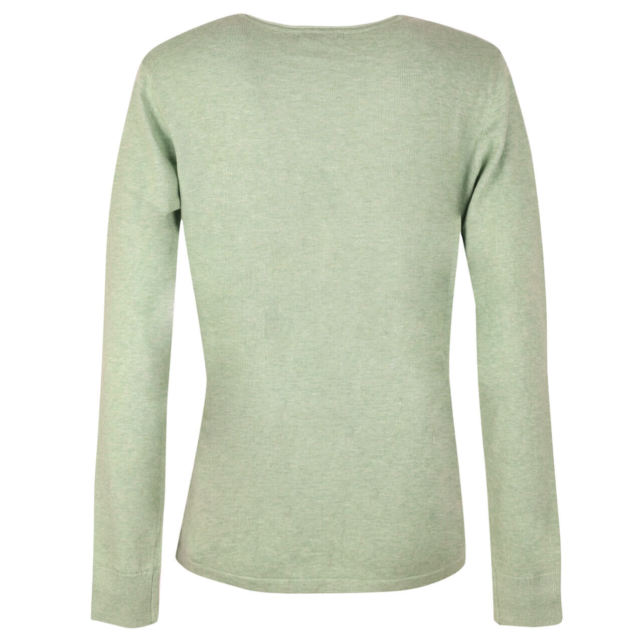 Cecil Rounded V-Neck Pullover clear sage green