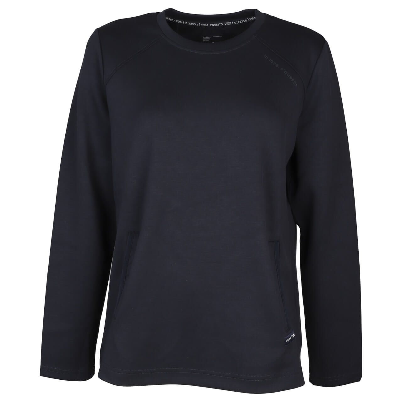 Soquesto Damen Sweatshirt classic navy