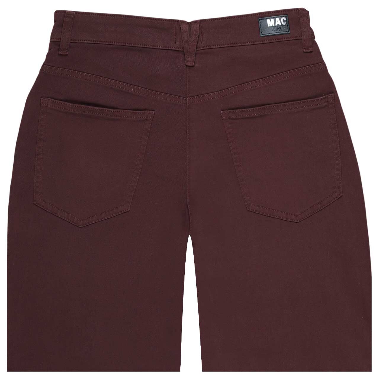 Damen 7/8 Jeans Bobbie von MAC in Lila, detaillierte Rückansicht
