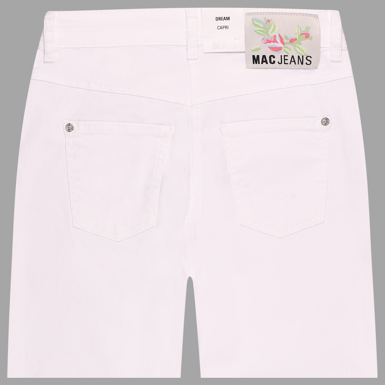 MAC Dream Sun 3/4 Jeans white denim