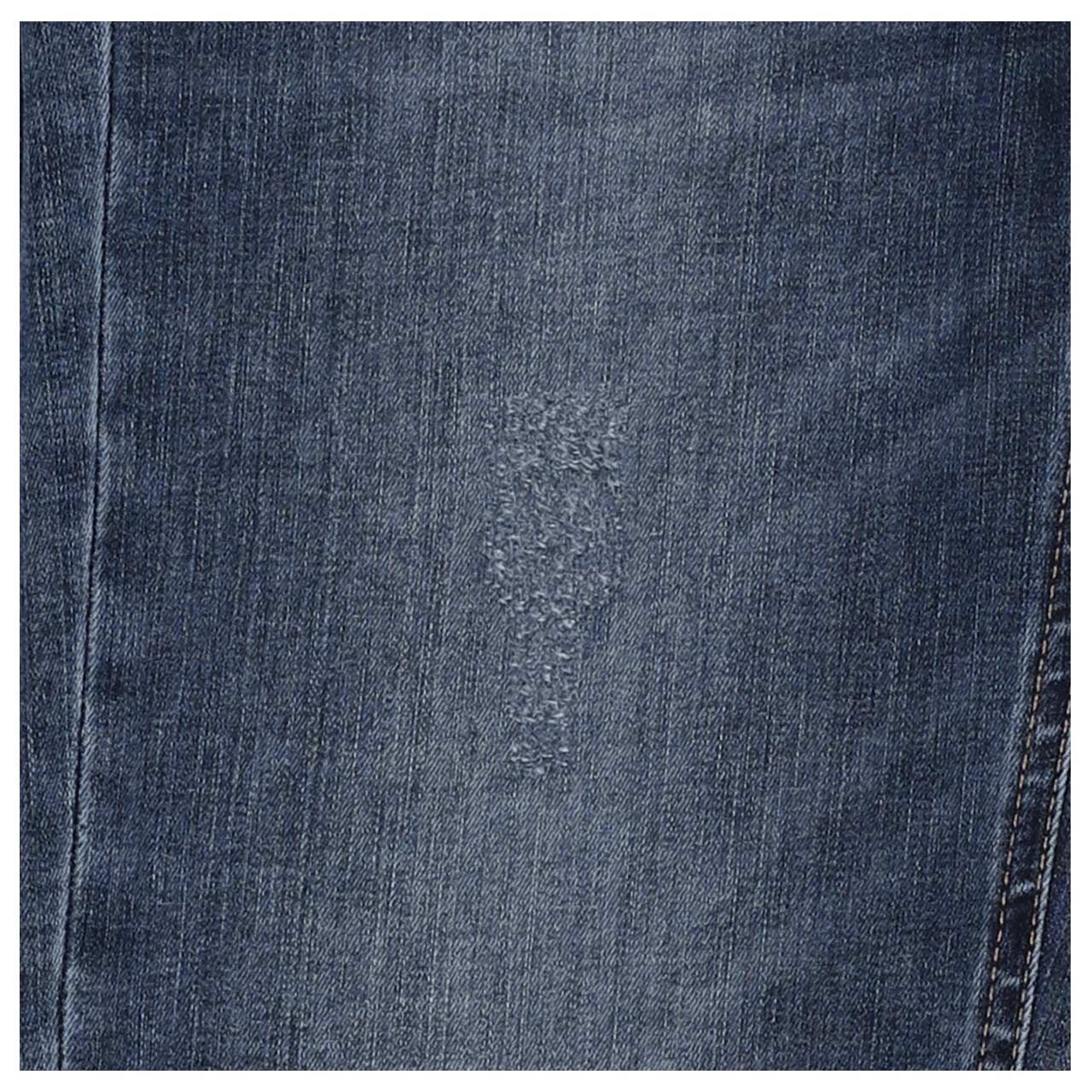 Stretch Damen 7/8 Jeans Cira von Angels in Blau verwaschen mit Used-Effekten, Vorderansicht