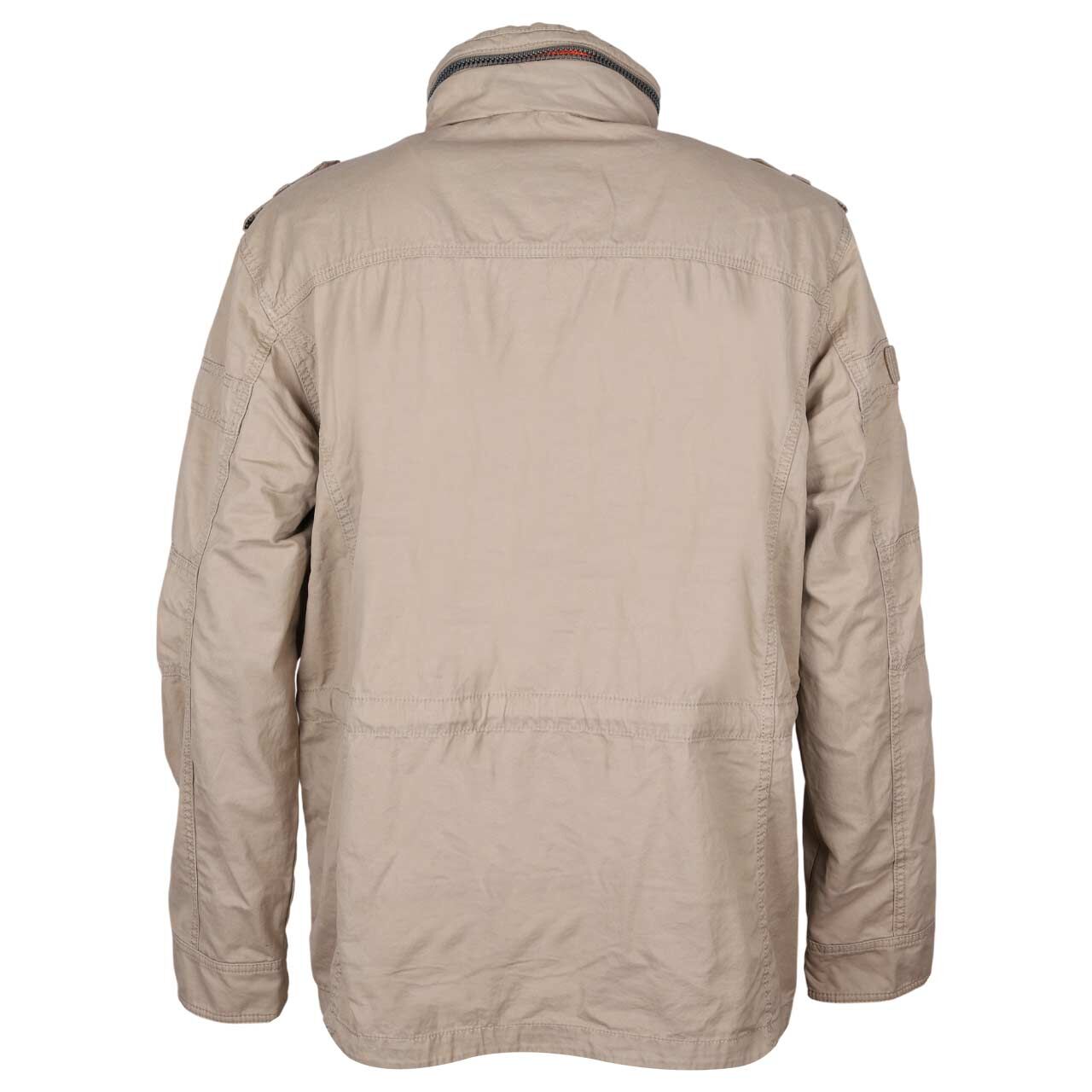 Herren Jacke Colonel von Wellensteyn in Beige, Rückansicht