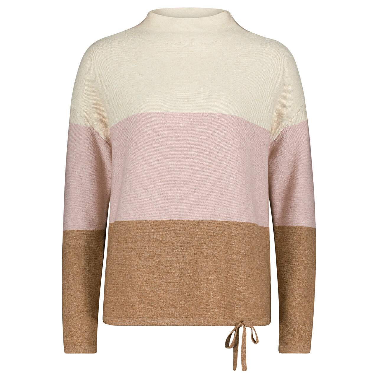 Betty Barclay Rollkragen Pullover patch camel rose Betty Barclay Rollkragen Pullover patch camel rose