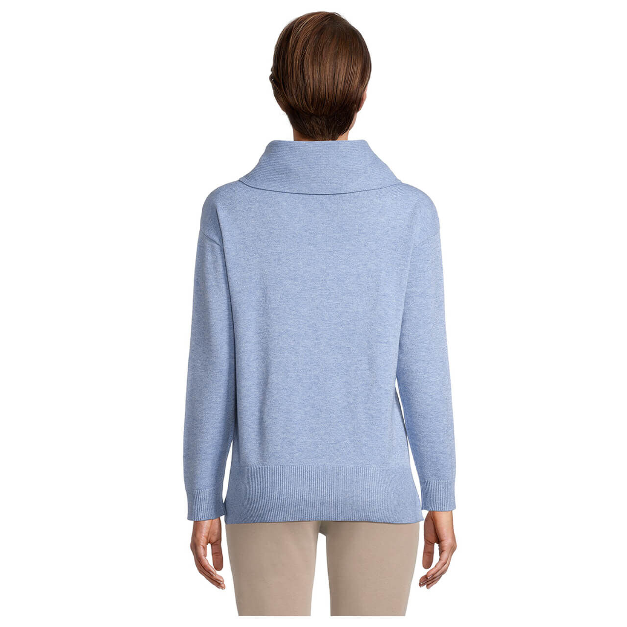 betty-barclay-pullover-patchwork-and-foil-loop-blau-30128-hintennDYN7MKEFyxkj Betty Barclay Rollkragen Pullover für Damen in Blau meliert, FarbNr.: 8710